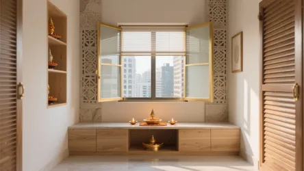 Pooja Room Window Design: 5 Smart Ideas