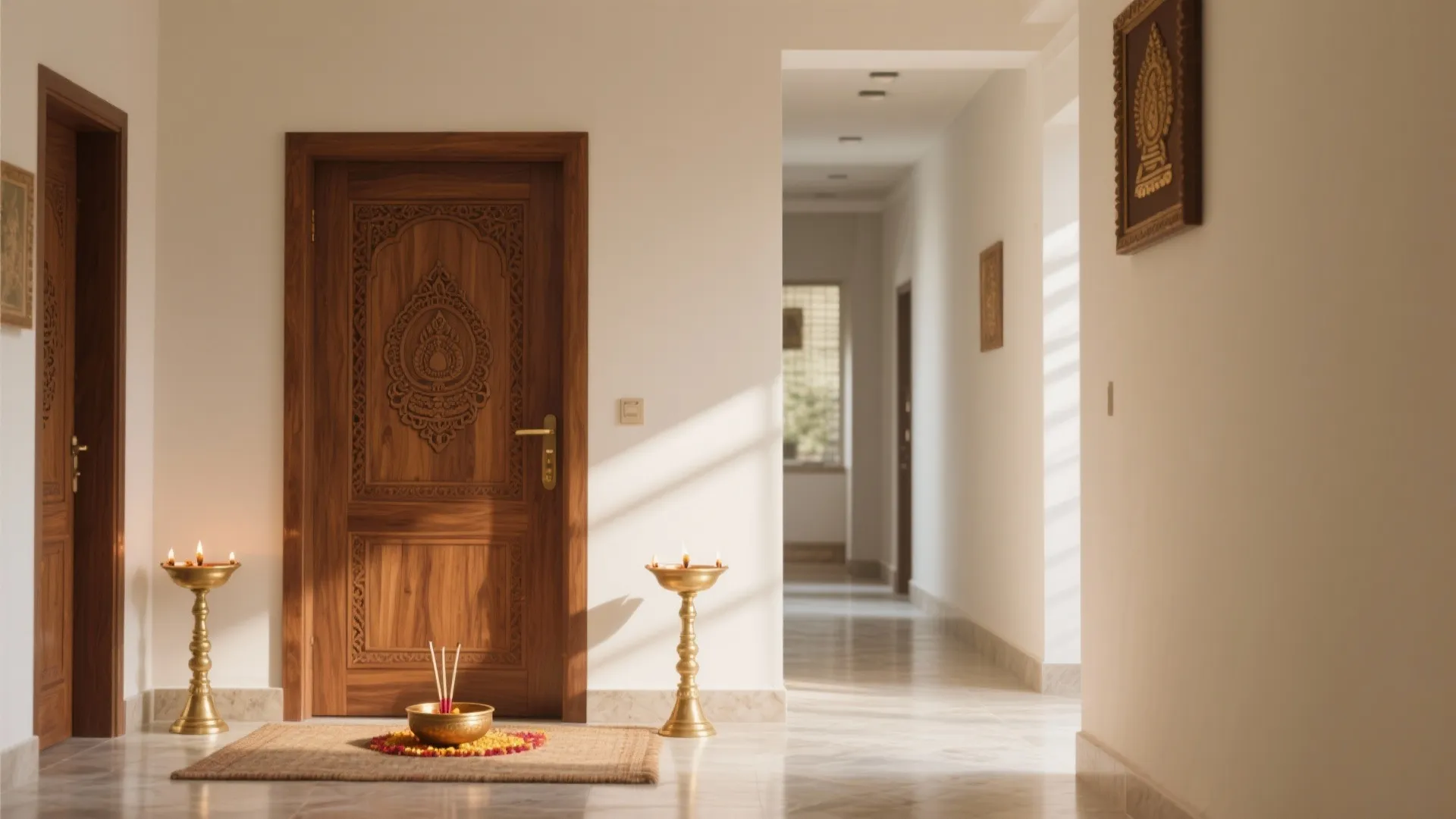 Pooja Room Door Designs in Wood: 5 Ideas: Warm, sacred, and space-smart wooden door inspirations for modern prayer rooms