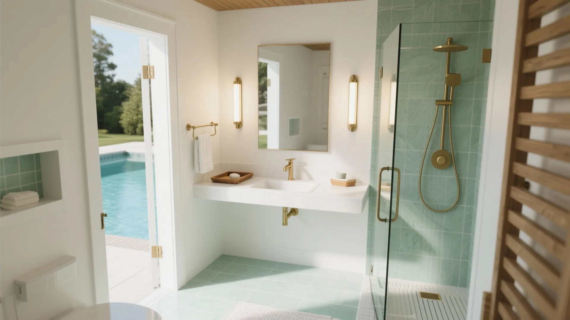 Small Pool House Bathroom Ideas for Stylish Retreats: Fast-Track Guide to Effortless, Space-Saving Pool House Designs