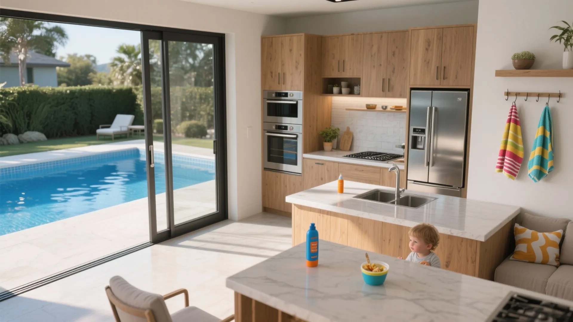 5 Pool House Kitchen Ideas for Small Spaces: Creative, practical pool house kitchen designs I’ve used to maximize fun and function