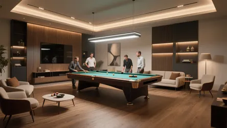Modern Pool Table Lighting: 5 Stylish Ideas