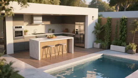 5 Pool & Outdoor Kitchen Ideas
