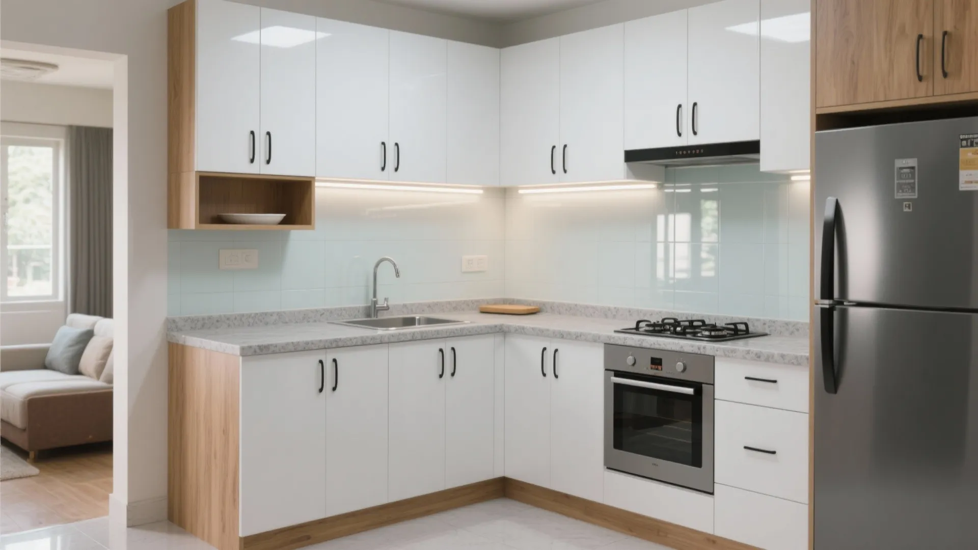 1 BHK Flat in Poonamallee: 5 Smart Kitchen Ideas: Small-space design that feels bigger, brighter, and more livable—backed by my 10+ years of kitchen makeovers