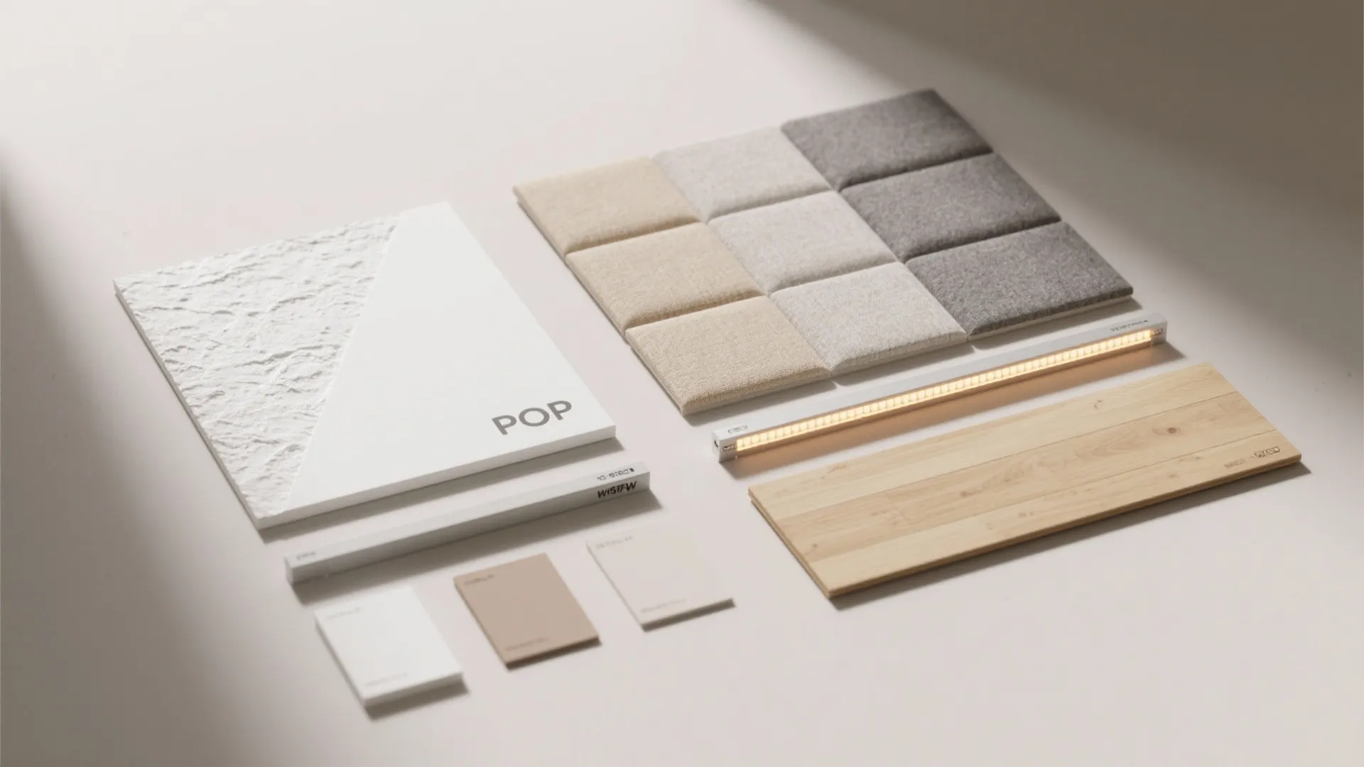 Textured POP Accents with Acoustic Panels