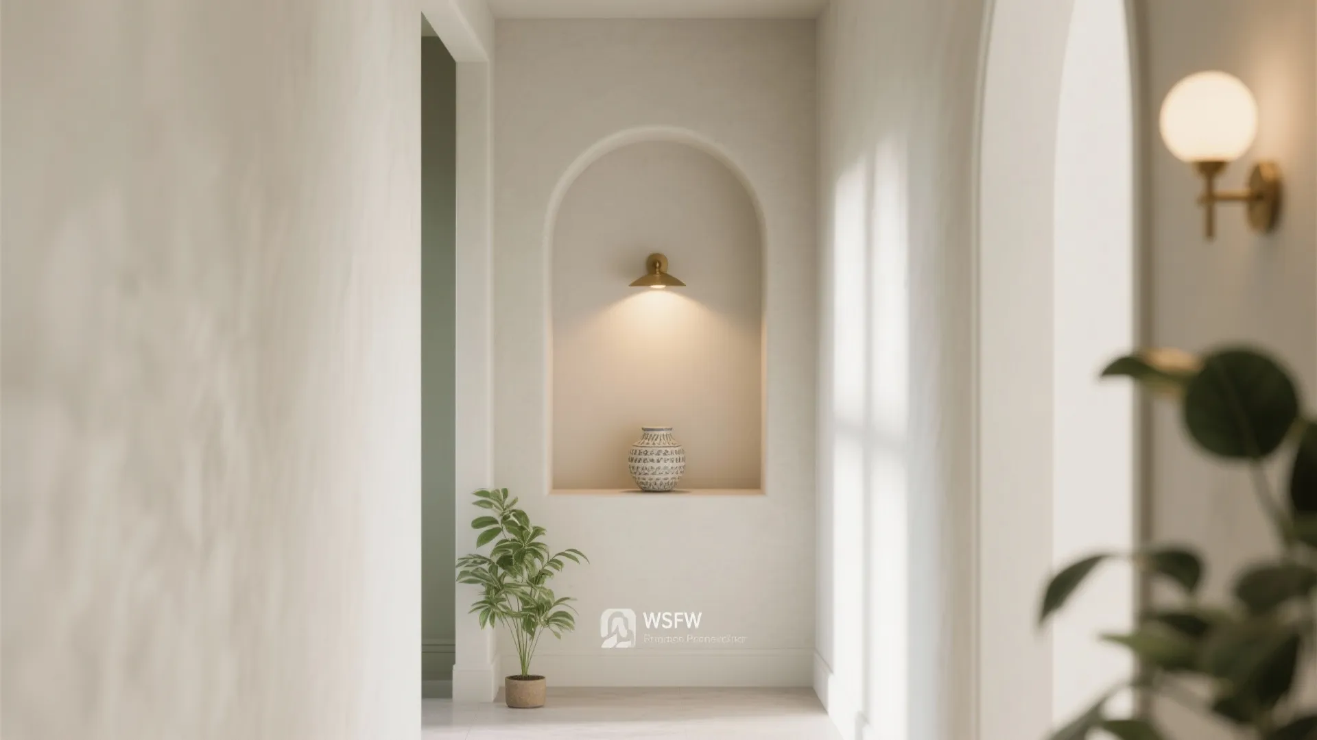 POP Arches and Niches to Soften a Rectangular Hall