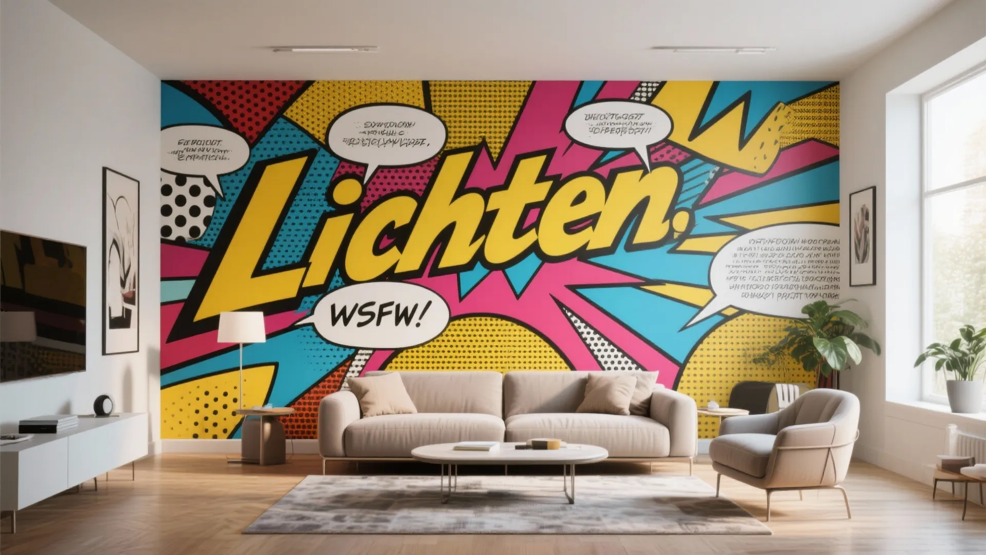 Pop Art Prints and Murals