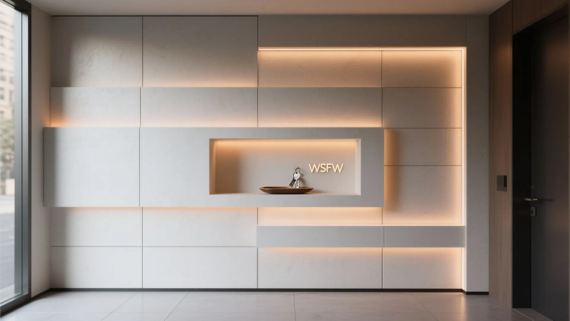 Backlit Niches and Layered Panels