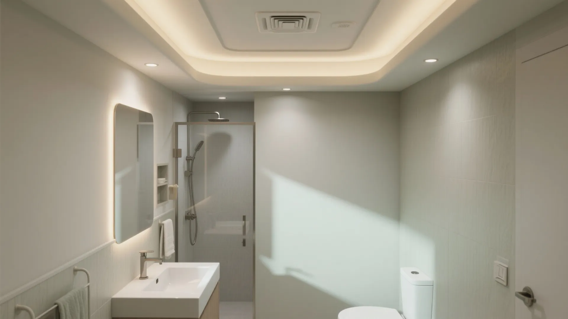 POP design for bathroom roof: 5 clever ideas: Small bathrooms, big creativity—my go-to POP ceiling tricks that balance style, moisture, and light