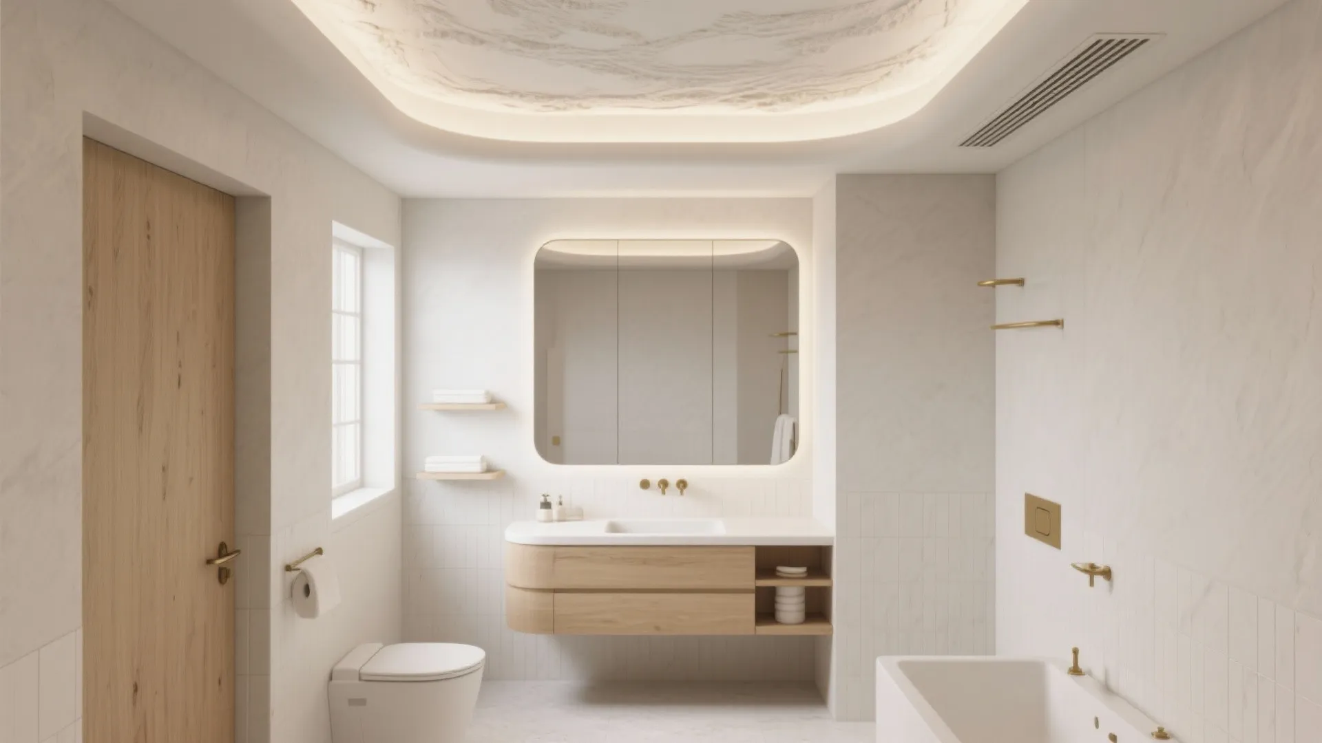 5 POP Design for Bathroom Roof Ideas (Pro Guide): Small bathrooms, big creativity—my 5 proven POP ceiling ideas that look good, fight moisture, and actually fit real homes