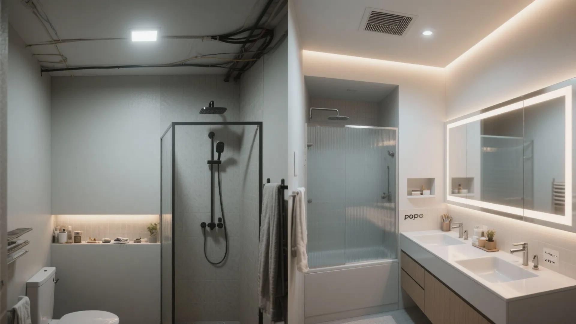 Bathroom POP Design: Plus and Minus at a Glance