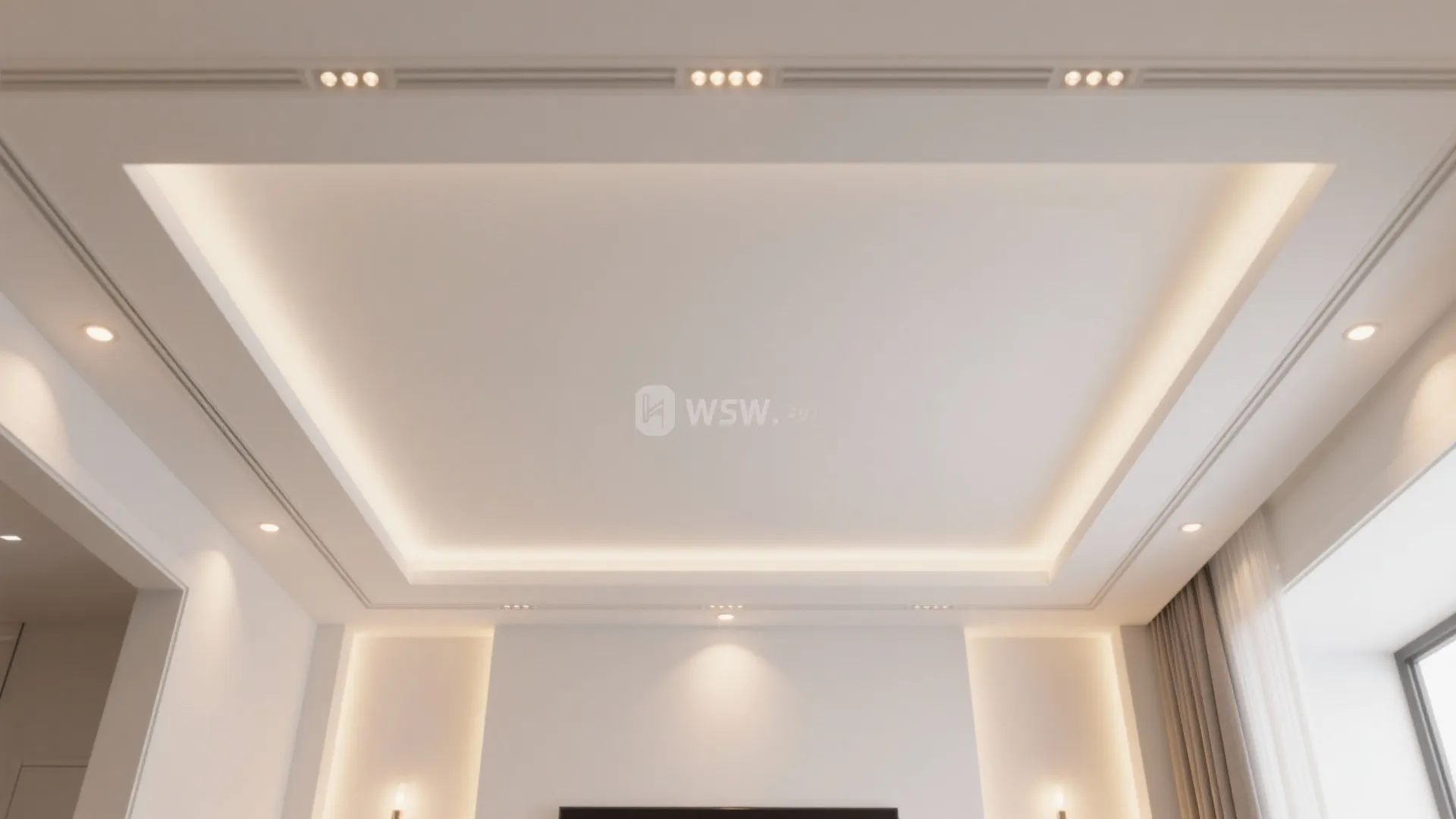 POP Border + Recessed Lights Combo