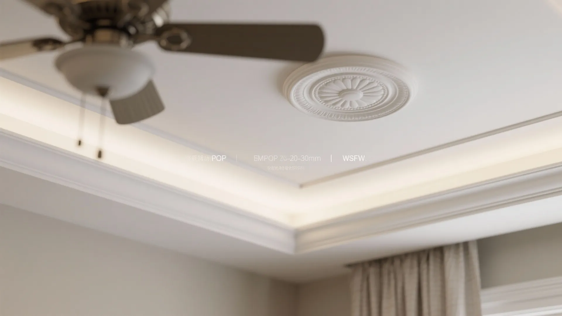 Clean POP Border + Center Medallion