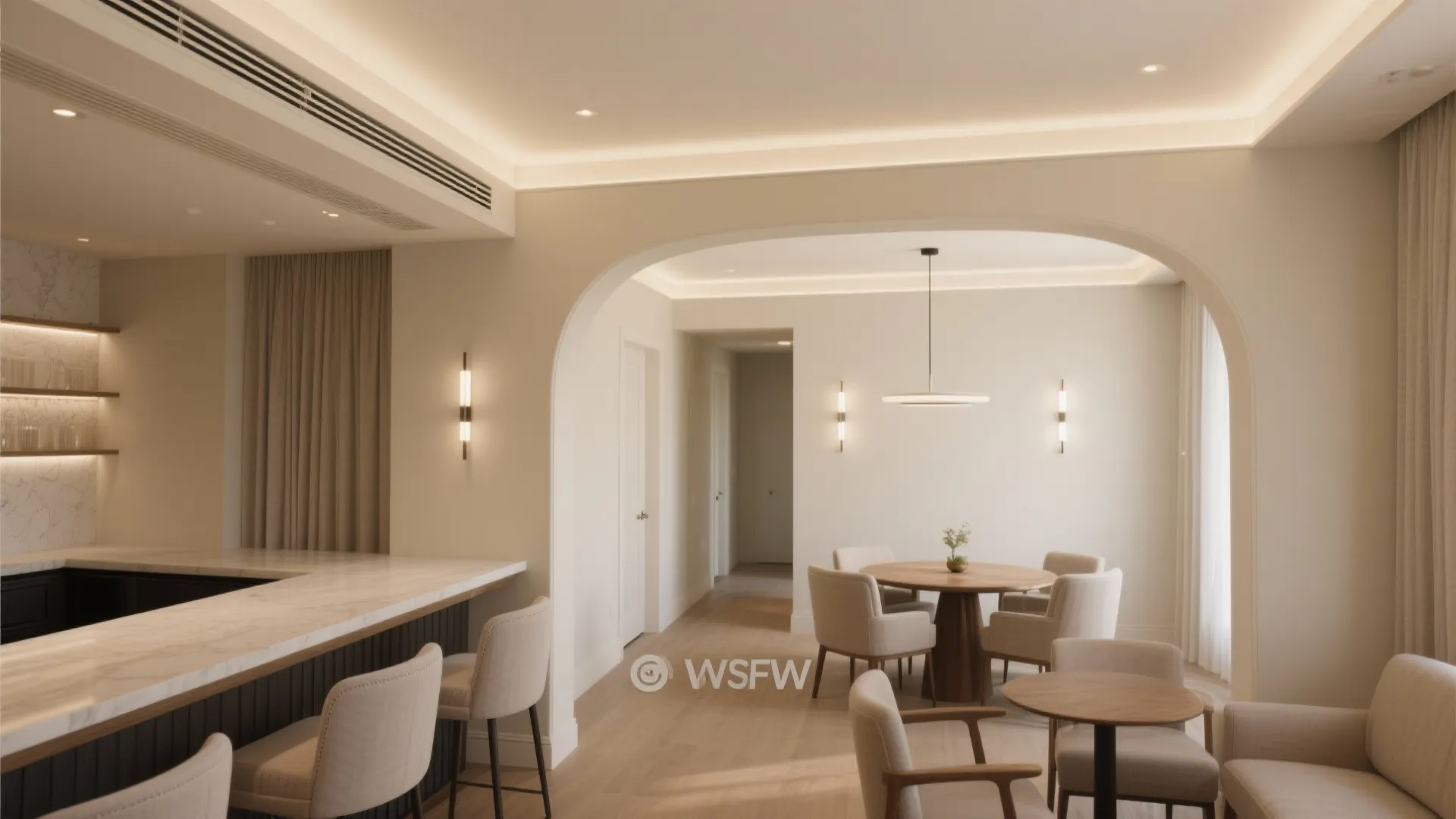 Sleek Gypsum POP Bulkheads for Smart Transitions