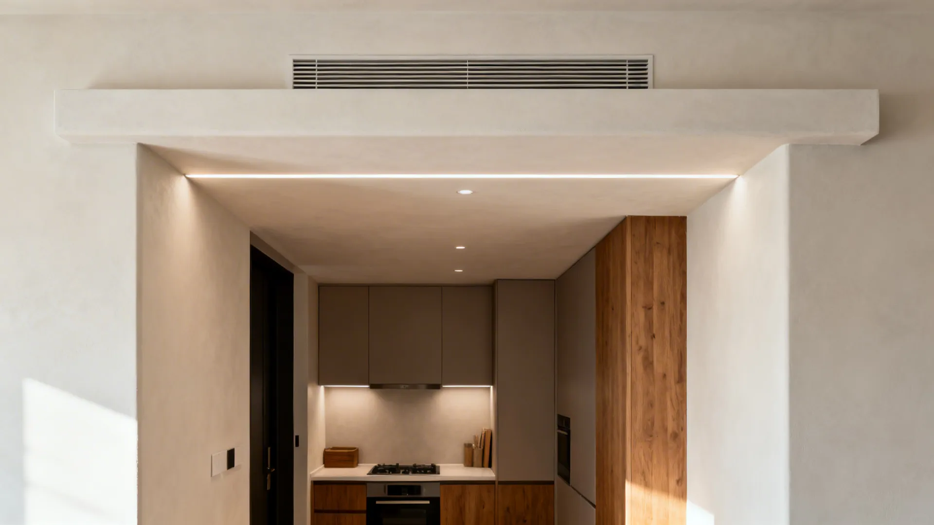 Statement POP Canopy with Recessed Hood Transition