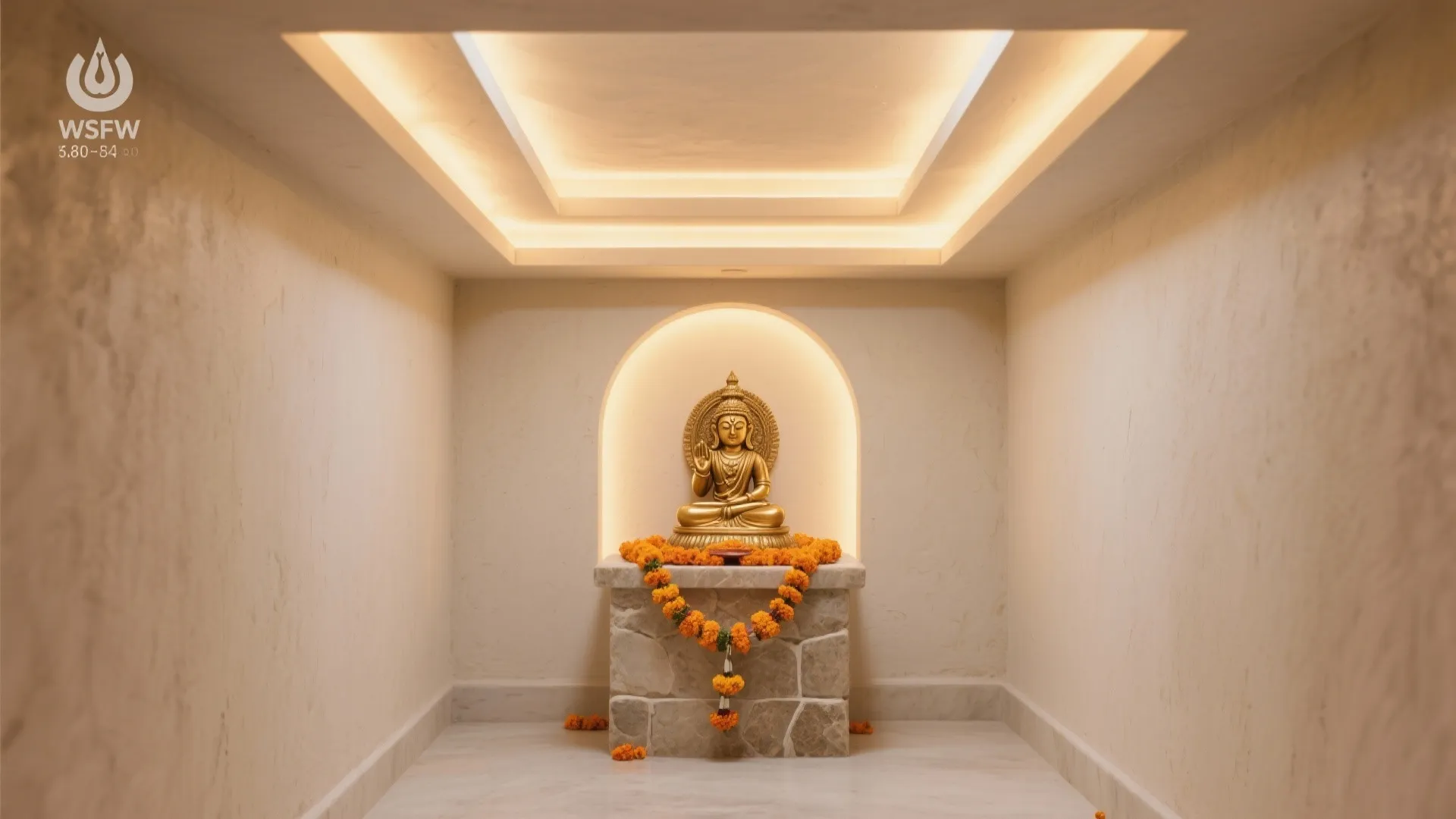 Layered POP Ceiling with Cove Lighting