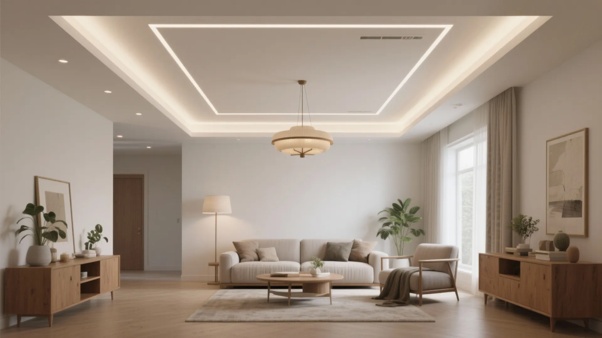 Pop Ceiling Design for Room: Transform Your Space with Style: 1 Minute to Elevate Your Room with POP Ceiling Ideas