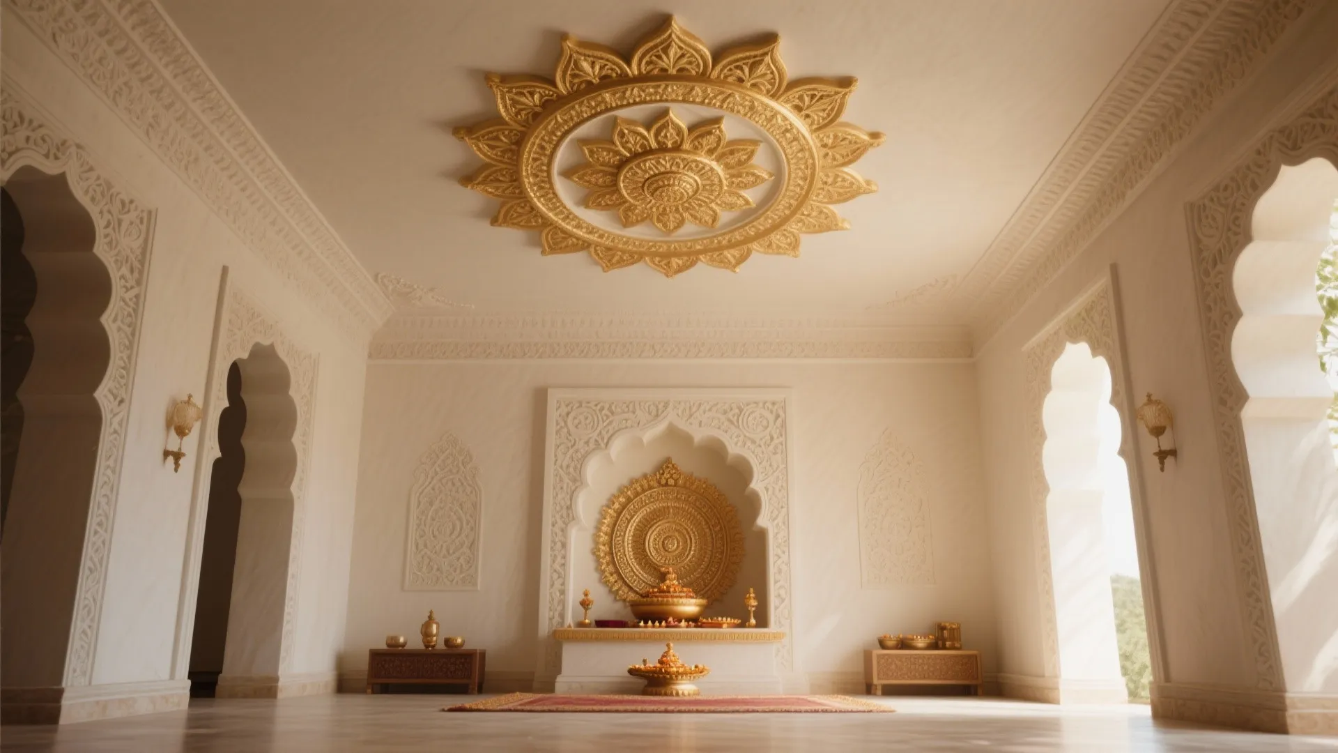 5. POP Mandala on Ceiling Center