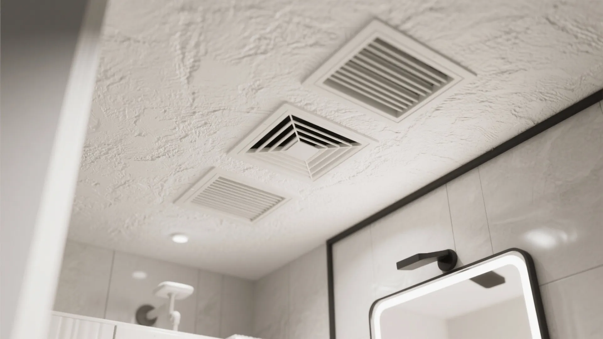 POP Ceiling with Integrated Ventilation