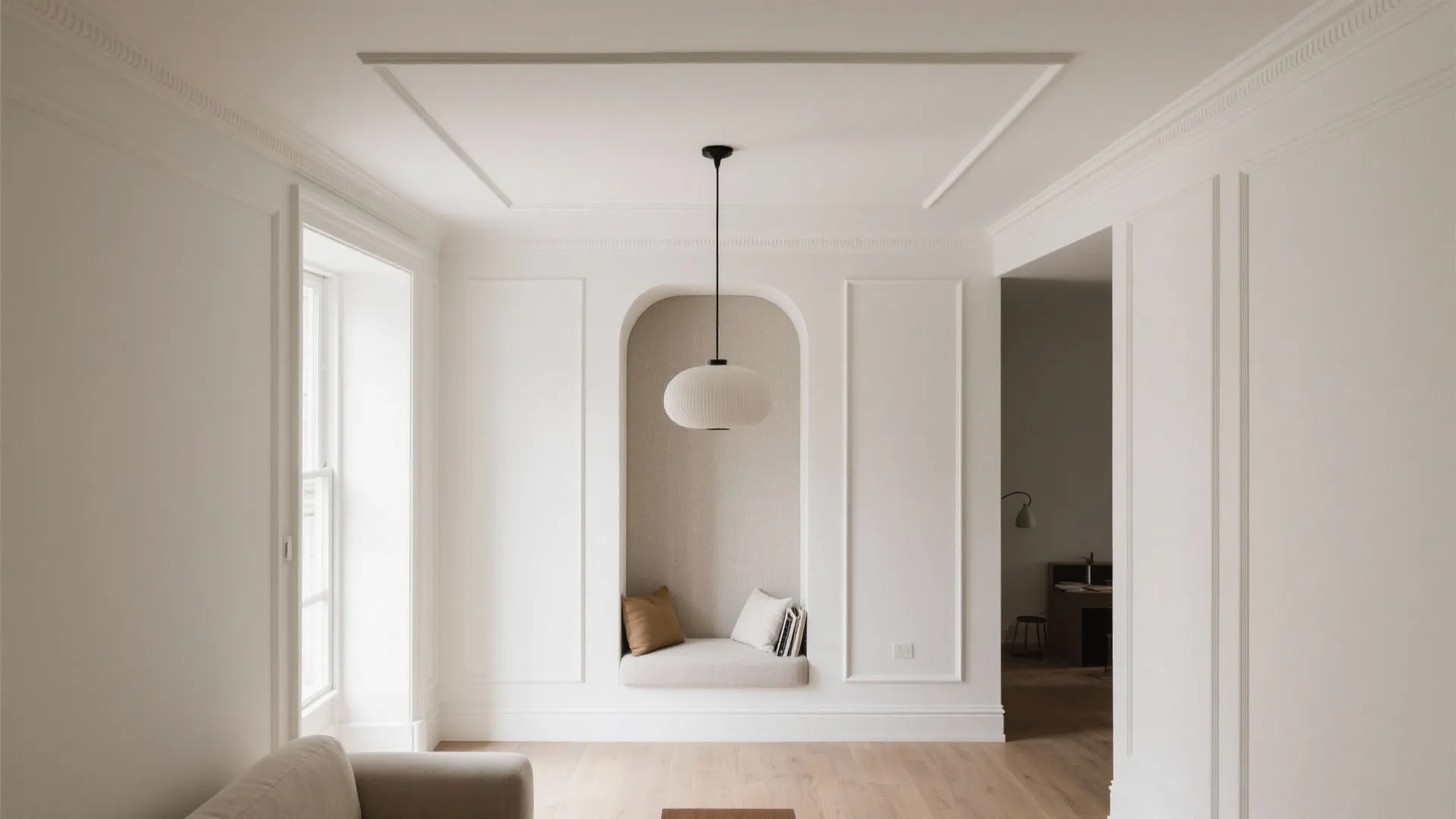 POP Coffered Ceiling for Classic Charm