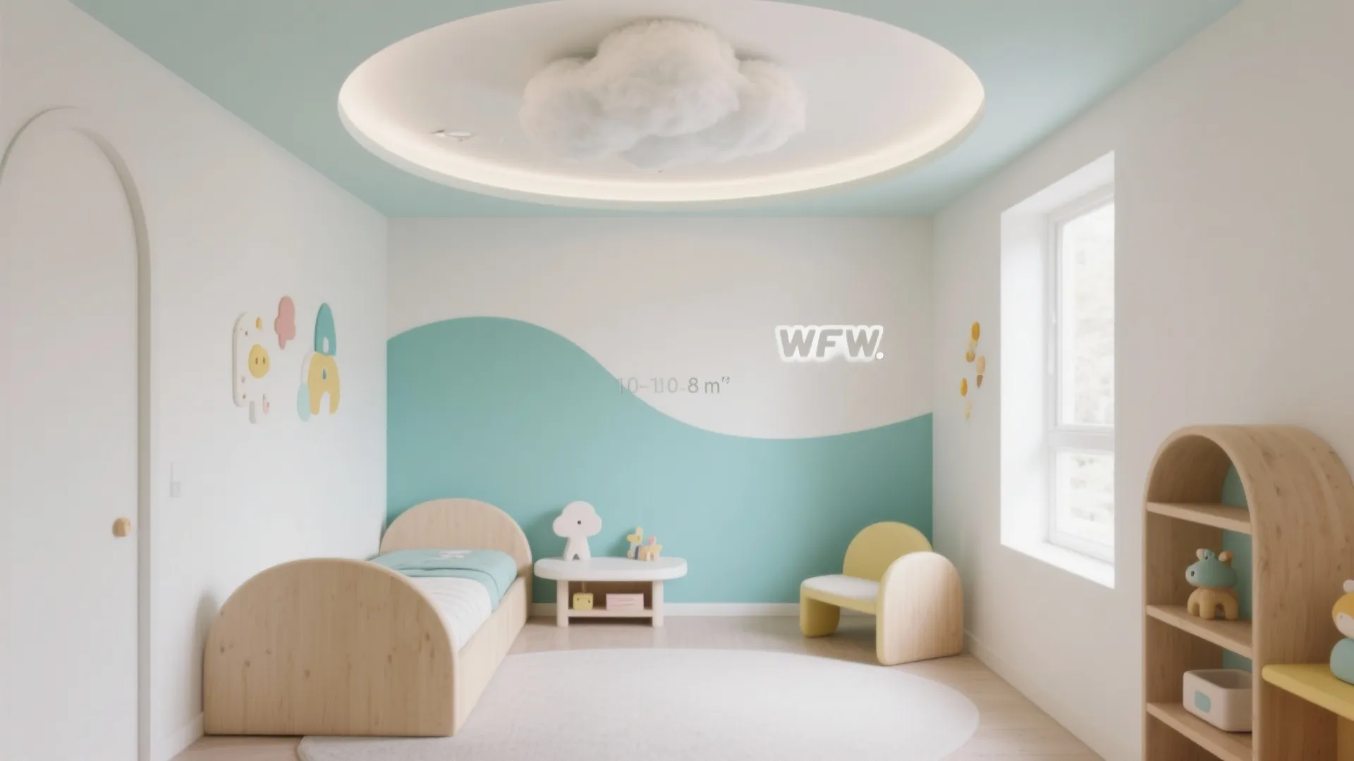 Soft POP Color Blocking with Rounded Forms