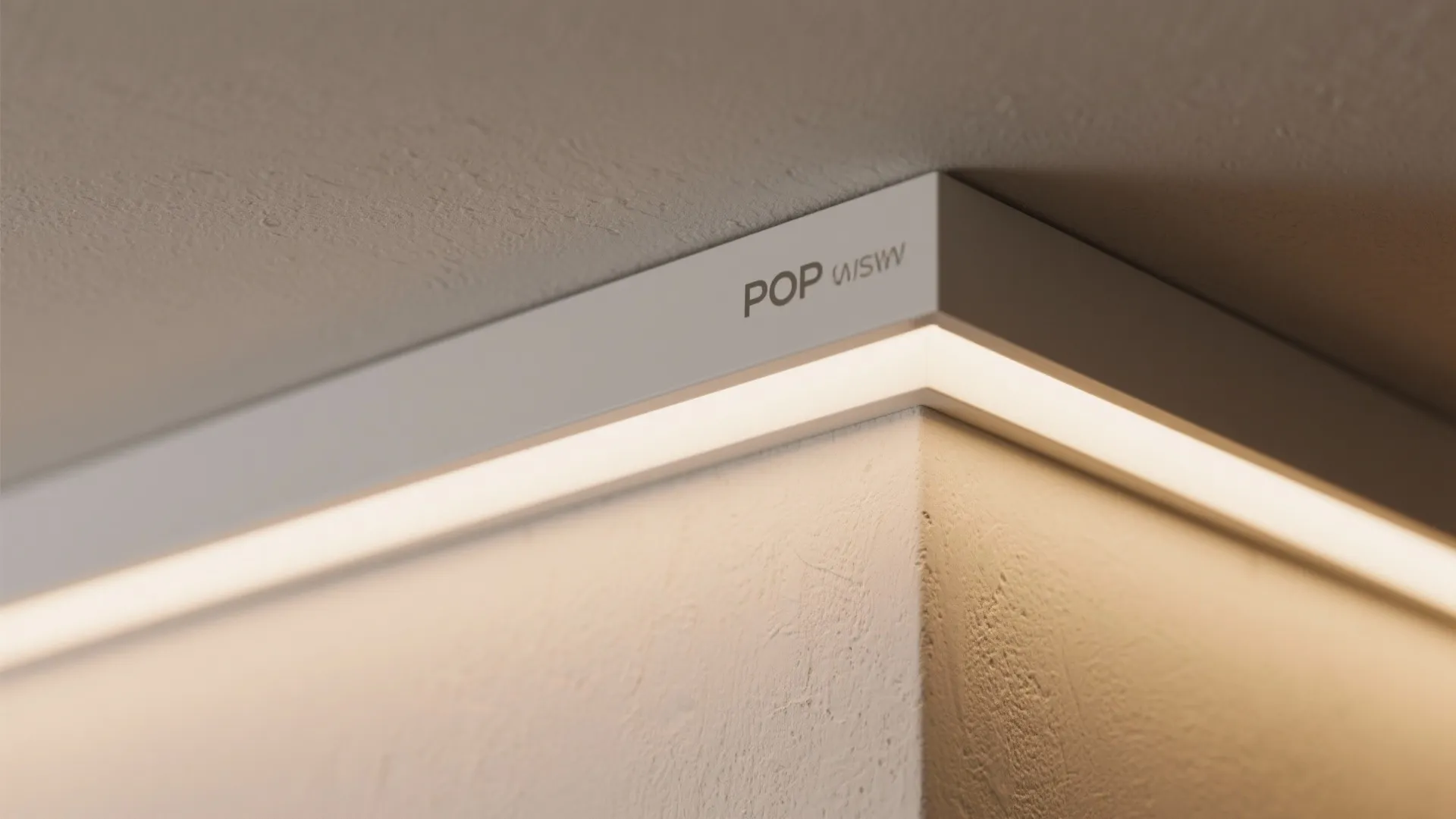 Clean Cove Lighting with POP Trims