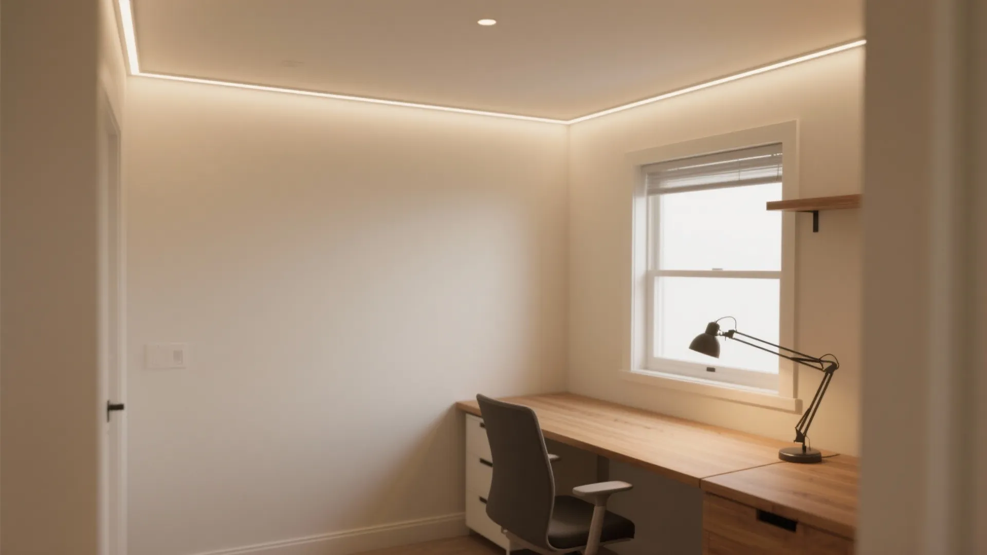 Subtle Cove Lighting in POP for a Soft Glow