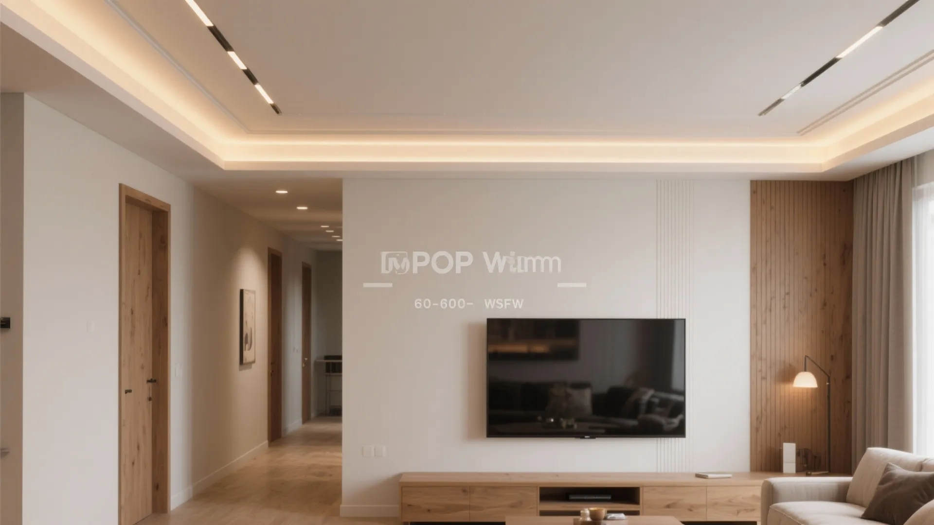 Clean Cove Lighting with POP Trims