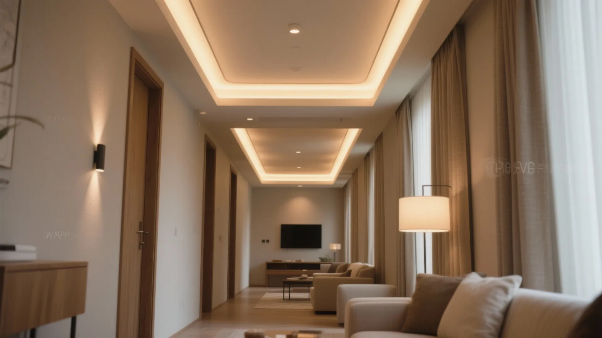 Soft Cove Lighting with POP Channels