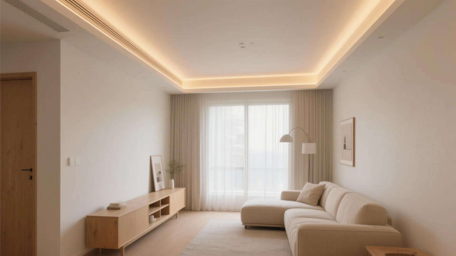 Soft Cove Lighting with POP