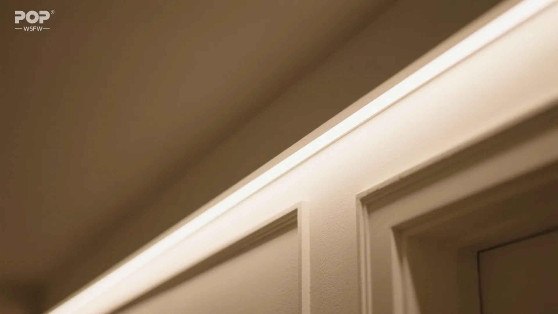 Minimal POP Cove Corners with Warm Glow