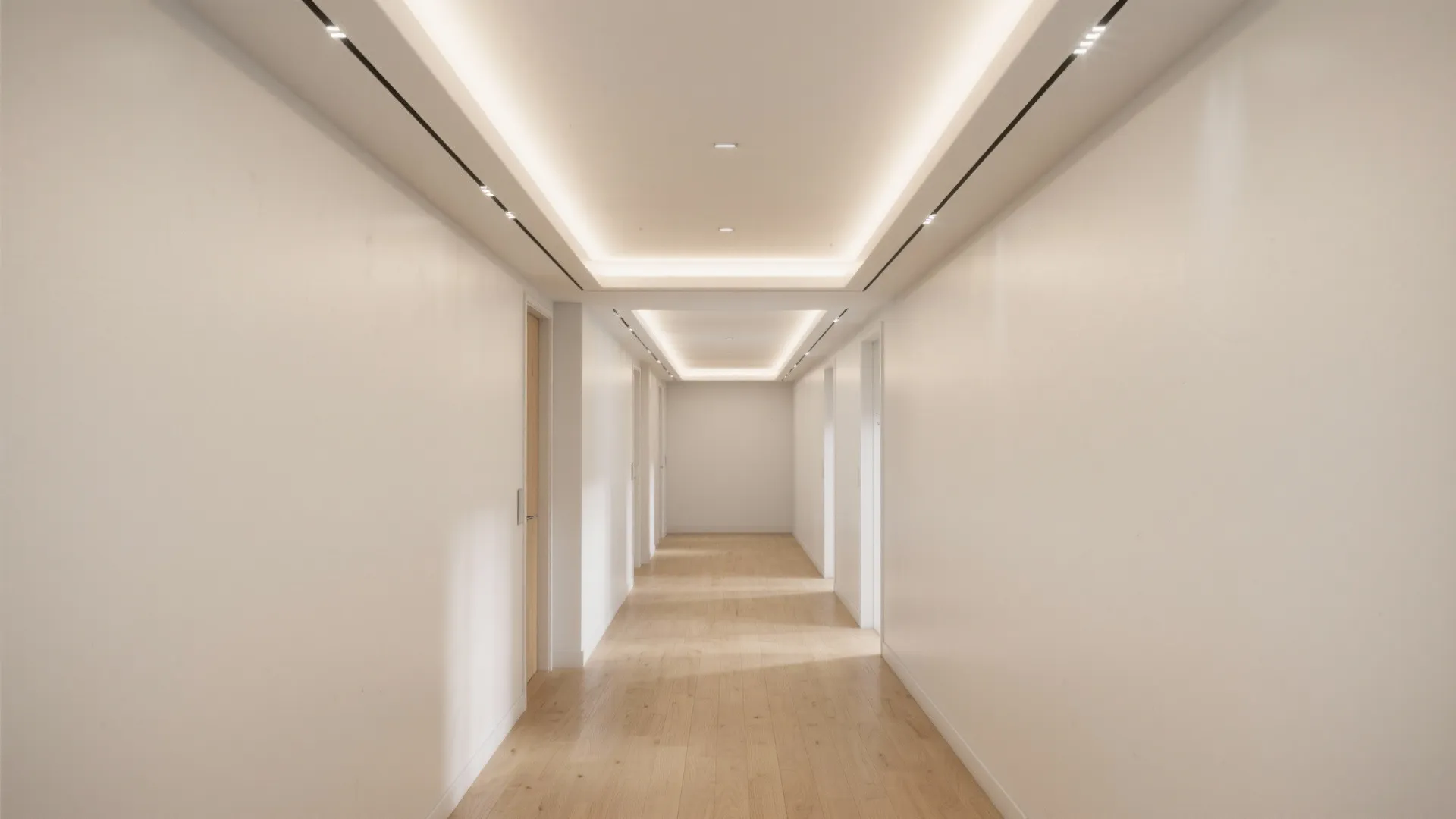 Minimal POP Cove Ceiling with Indirect Lighting