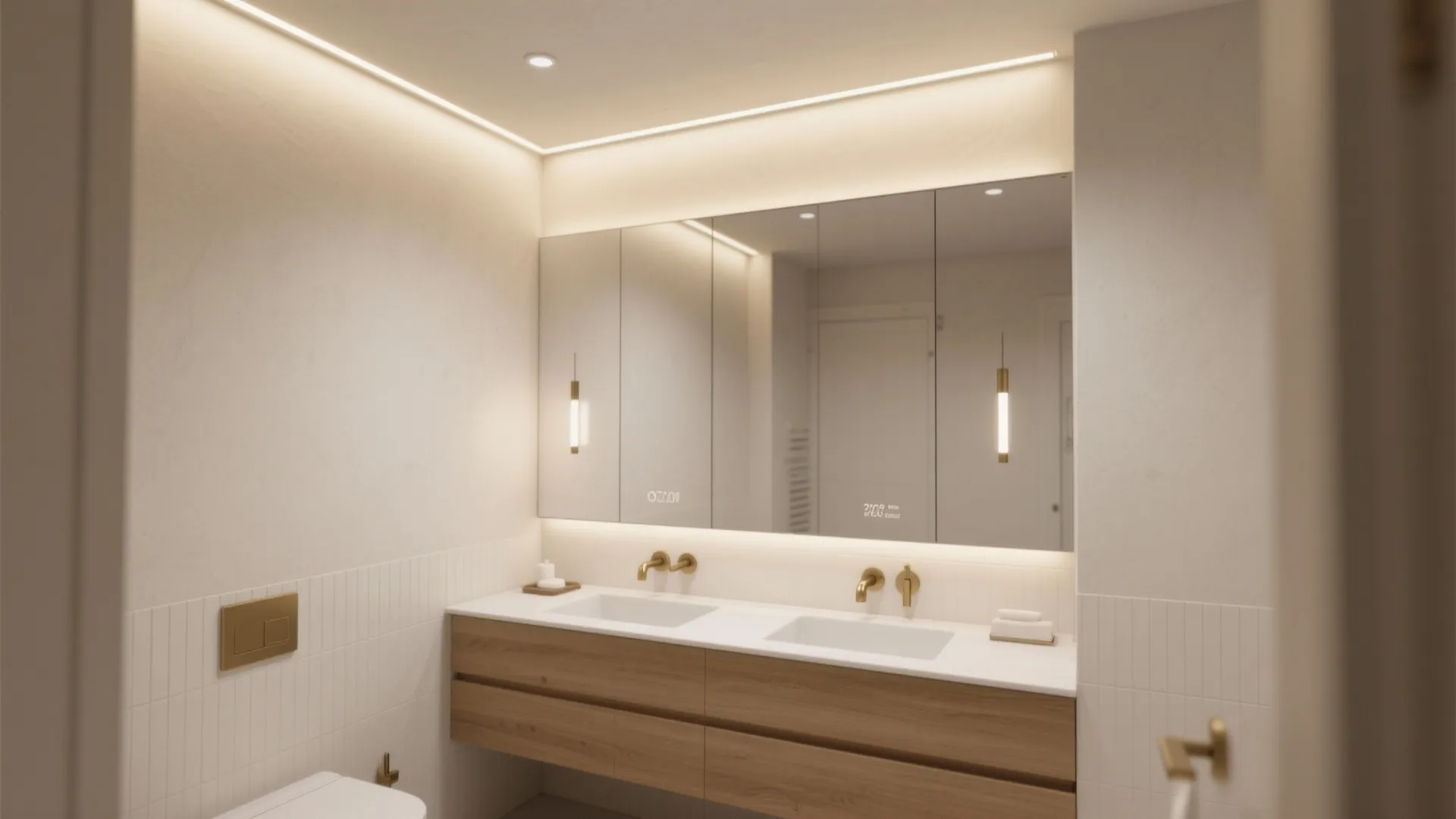 Minimalist POP Cove Ceiling (Spa Glow, Zero Glare)