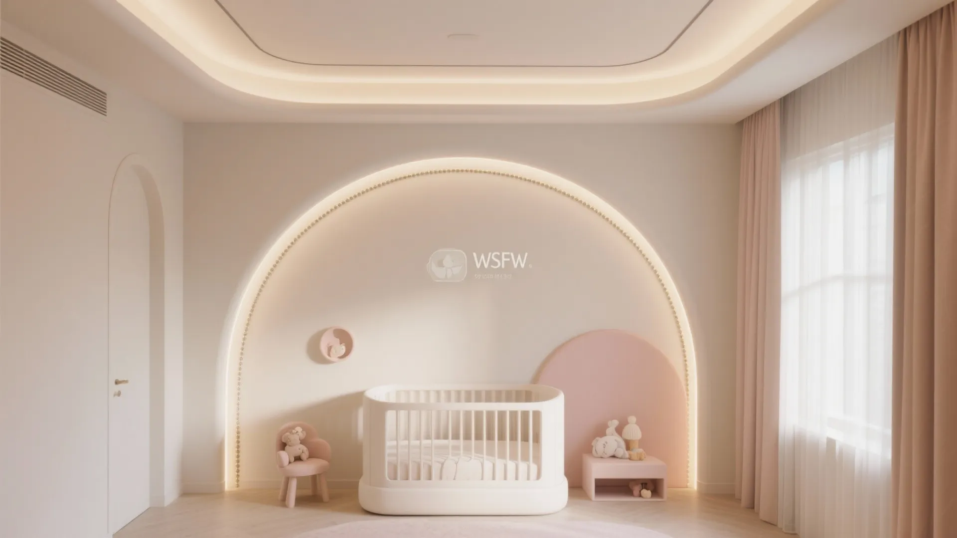 Soft curves and arcs to ease sharp angles