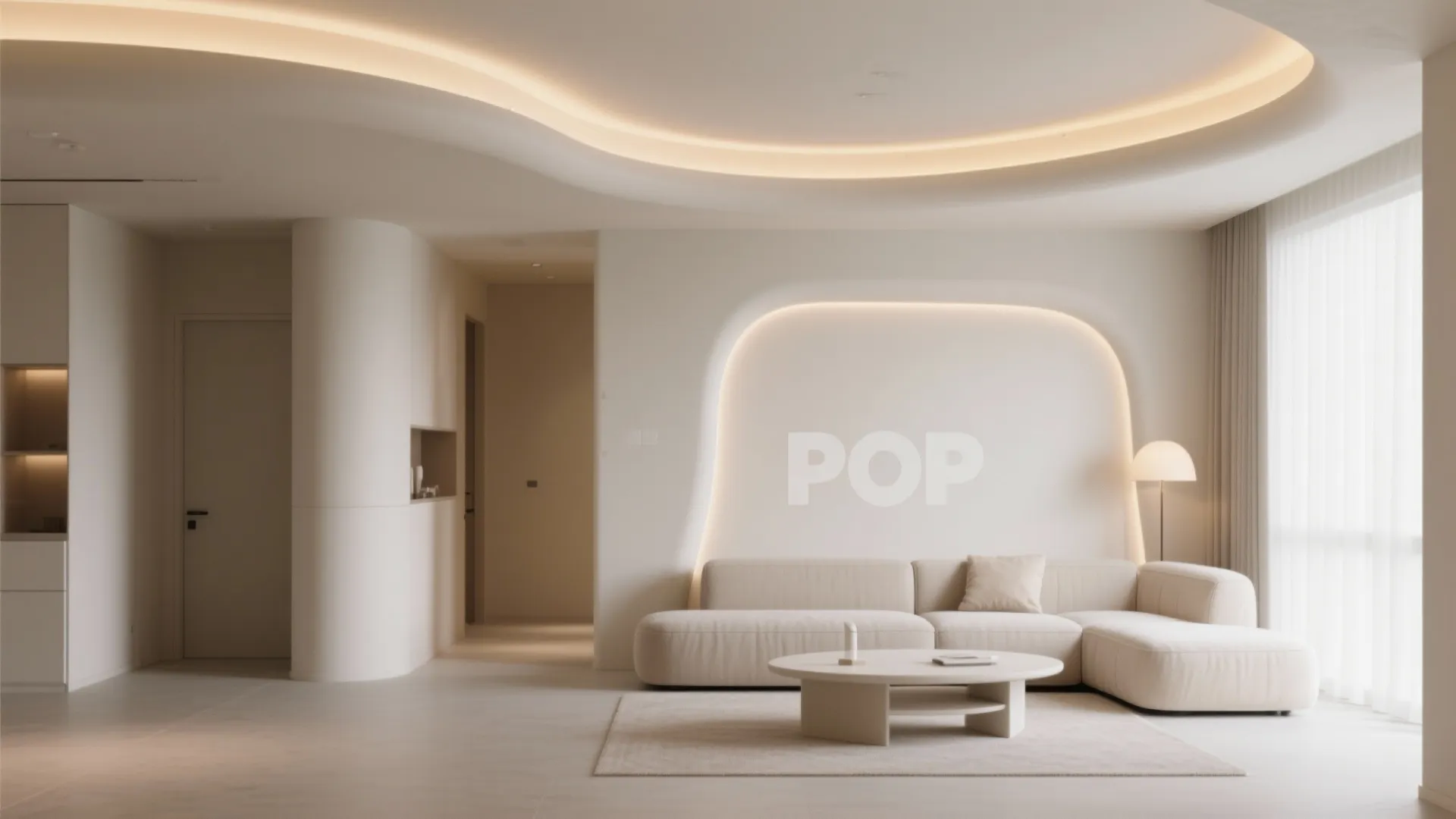 Sculpted POP Curves for Organic Flow