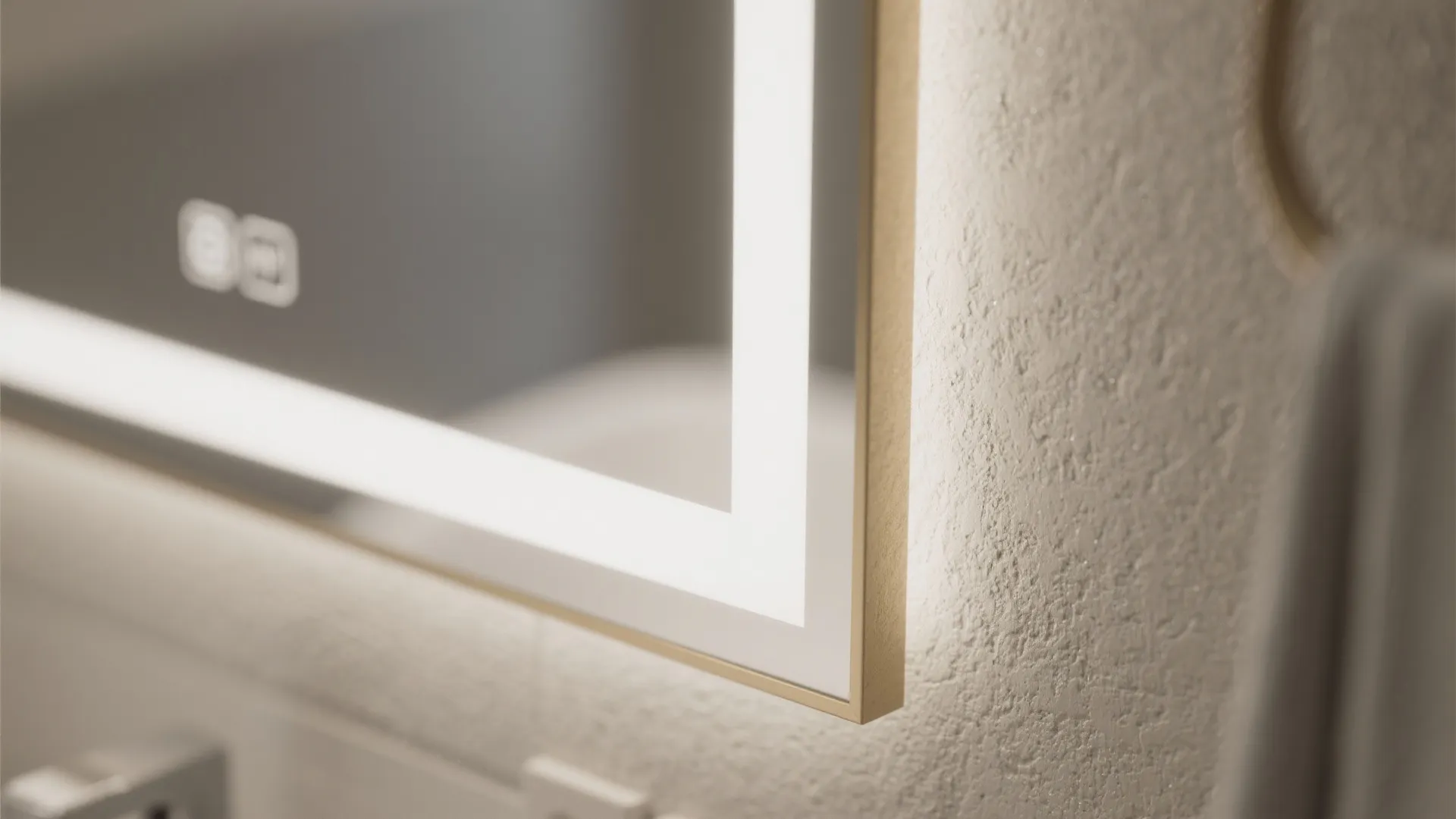 POP Wall Bands and Niches Instead of a False Ceiling