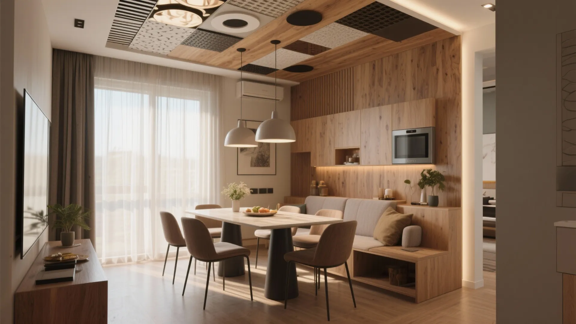 5 Latest POP Designs for Dining Rooms: Transform Your Dining Space with These Creative POP Ceiling Ideas