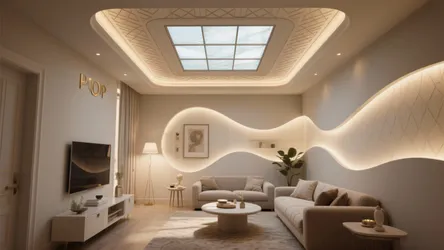 5 POP False Ceiling Design Ideas for Drawing Rooms