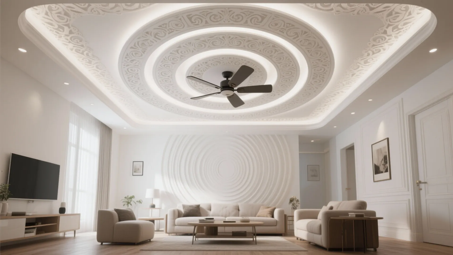 Pop Design with Central Fan Mount