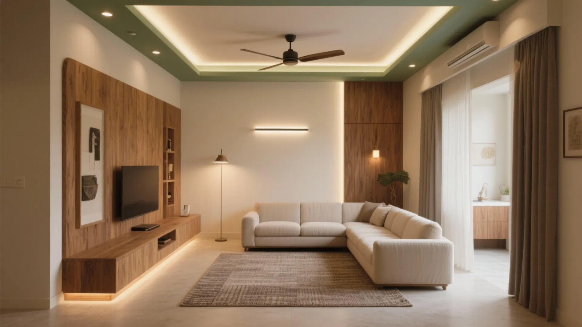 5 POP Design Ideas for Indian Halls (2019-inspired): Small spaces, big creativity: my 5 go-to POP ceiling ideas for modern Indian living rooms
