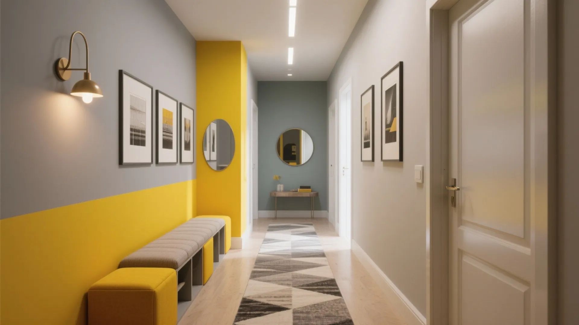 Small Hall Feels Dark? 5 Pop Hall Design Fixes