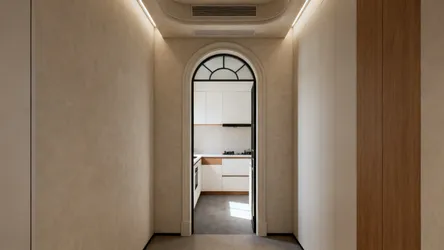 5 Hall to Kitchen Entrance Design Ideas in POP