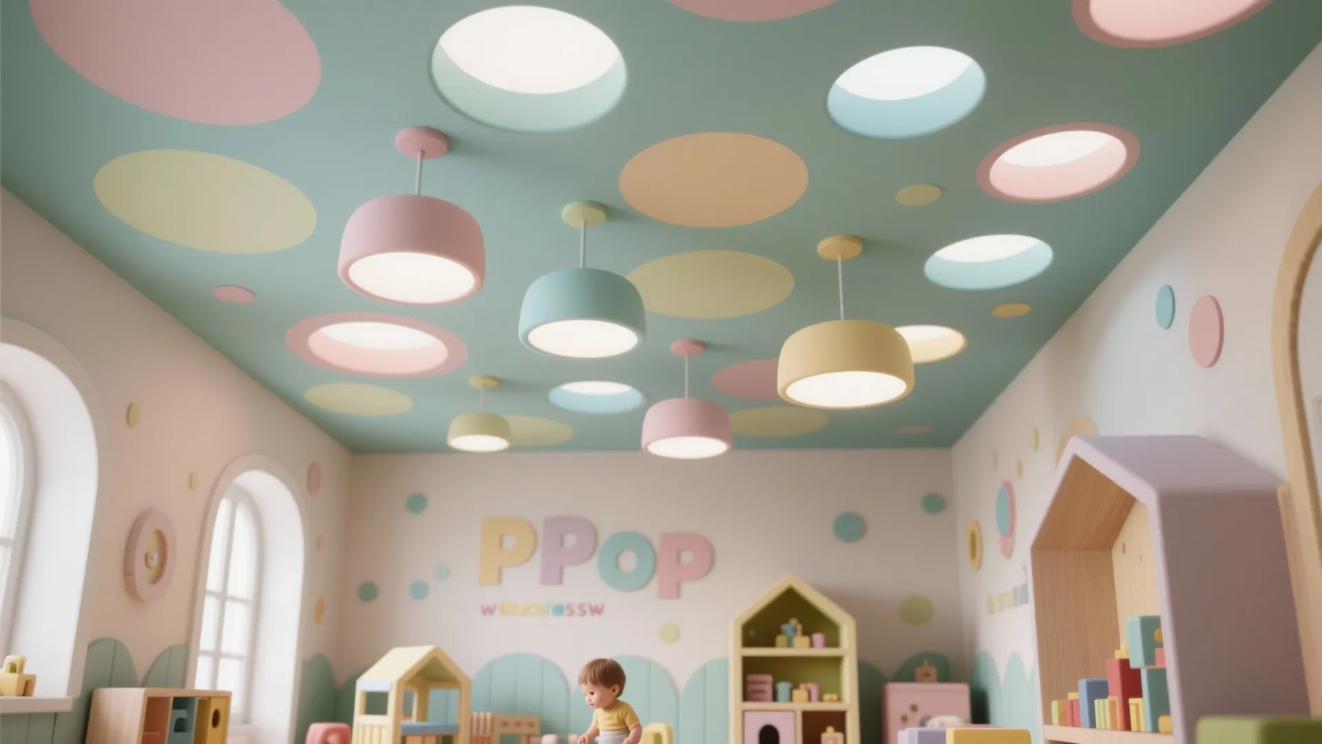 Whimsical Hollow Circles