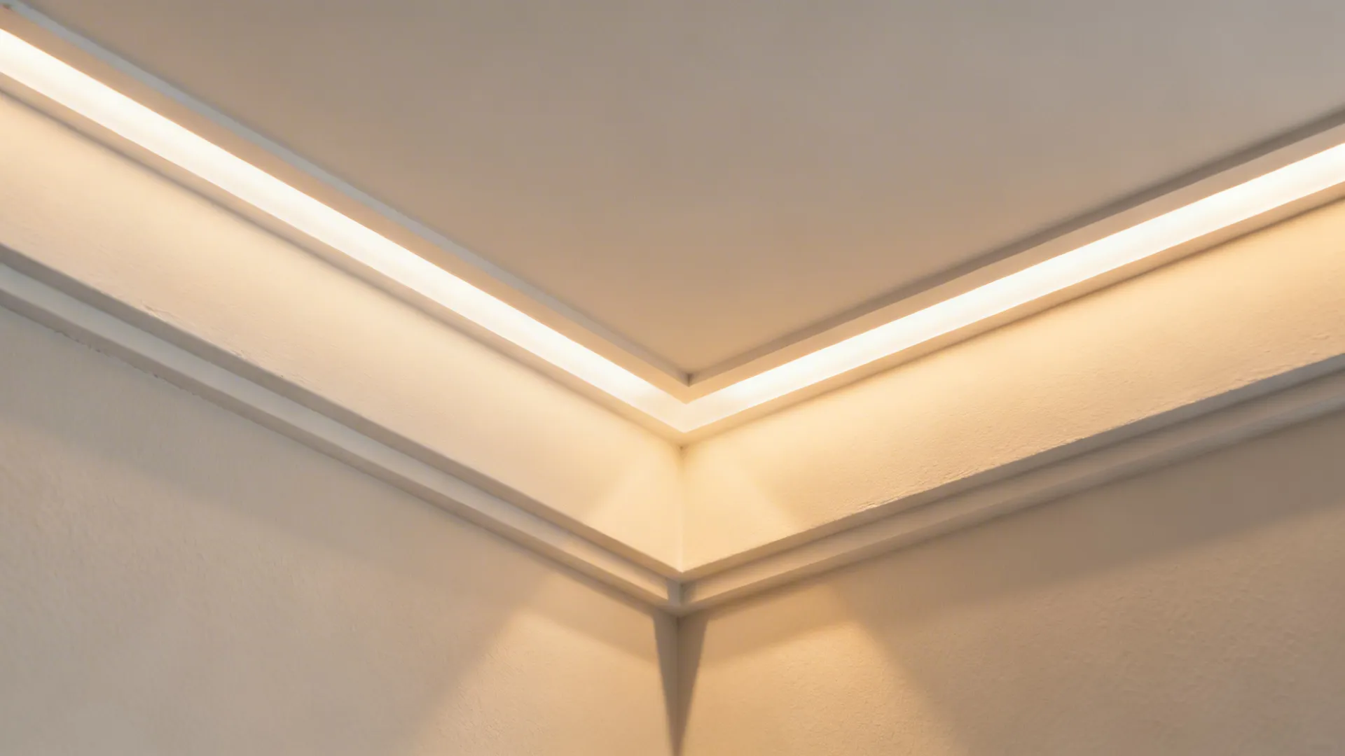 Recessed Perimeter POP with Concealed LEDs