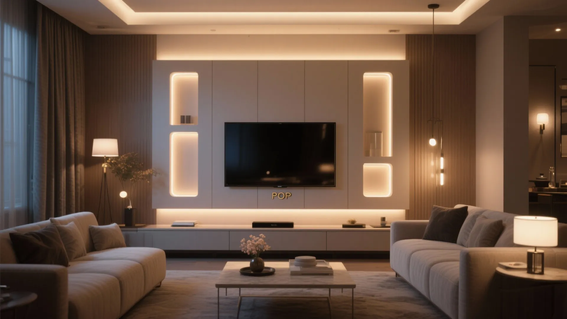 LED-Lit Niches and Backlighting in POP