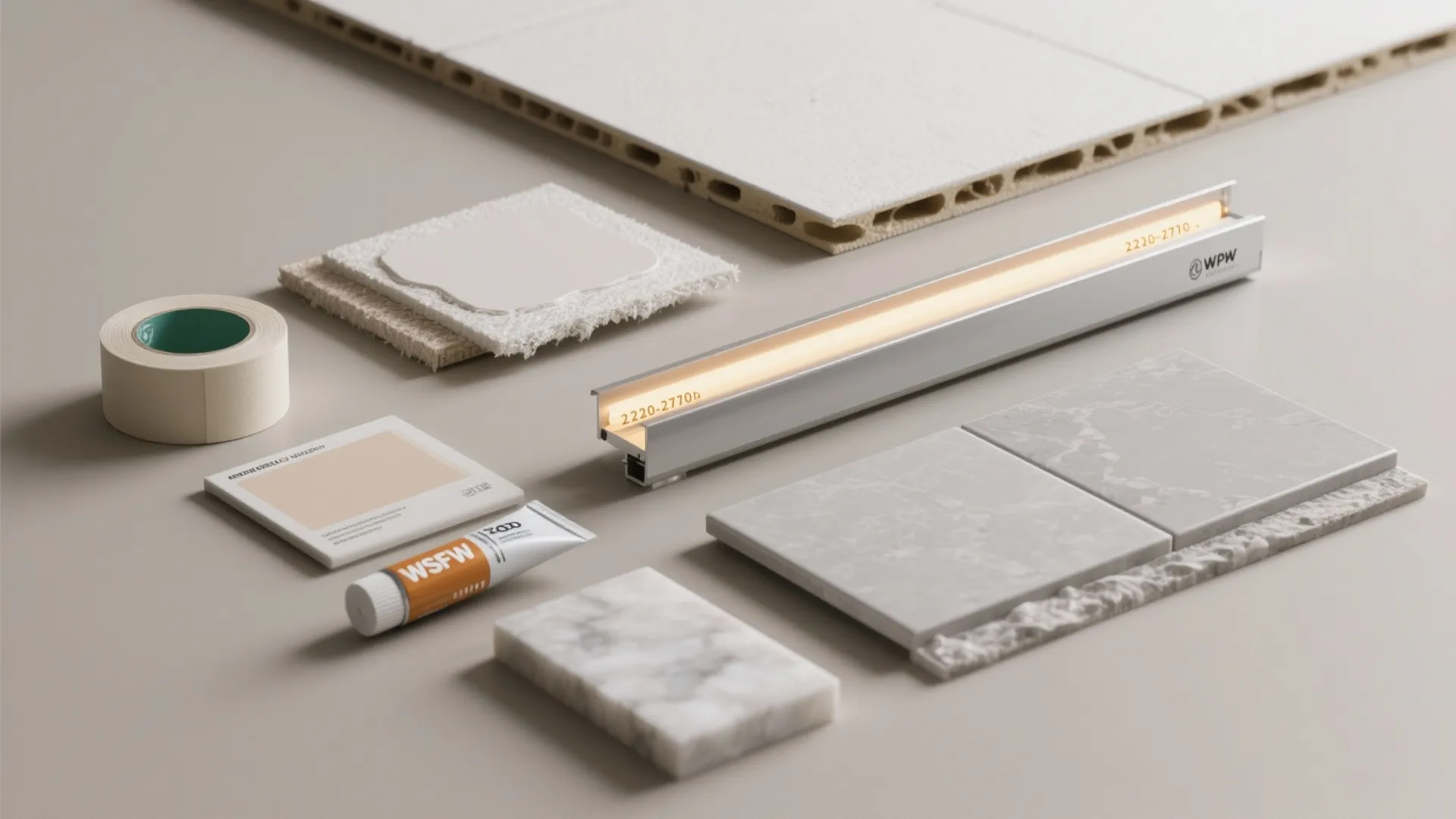 Minimal POP Ceiling With Perimeter Glow