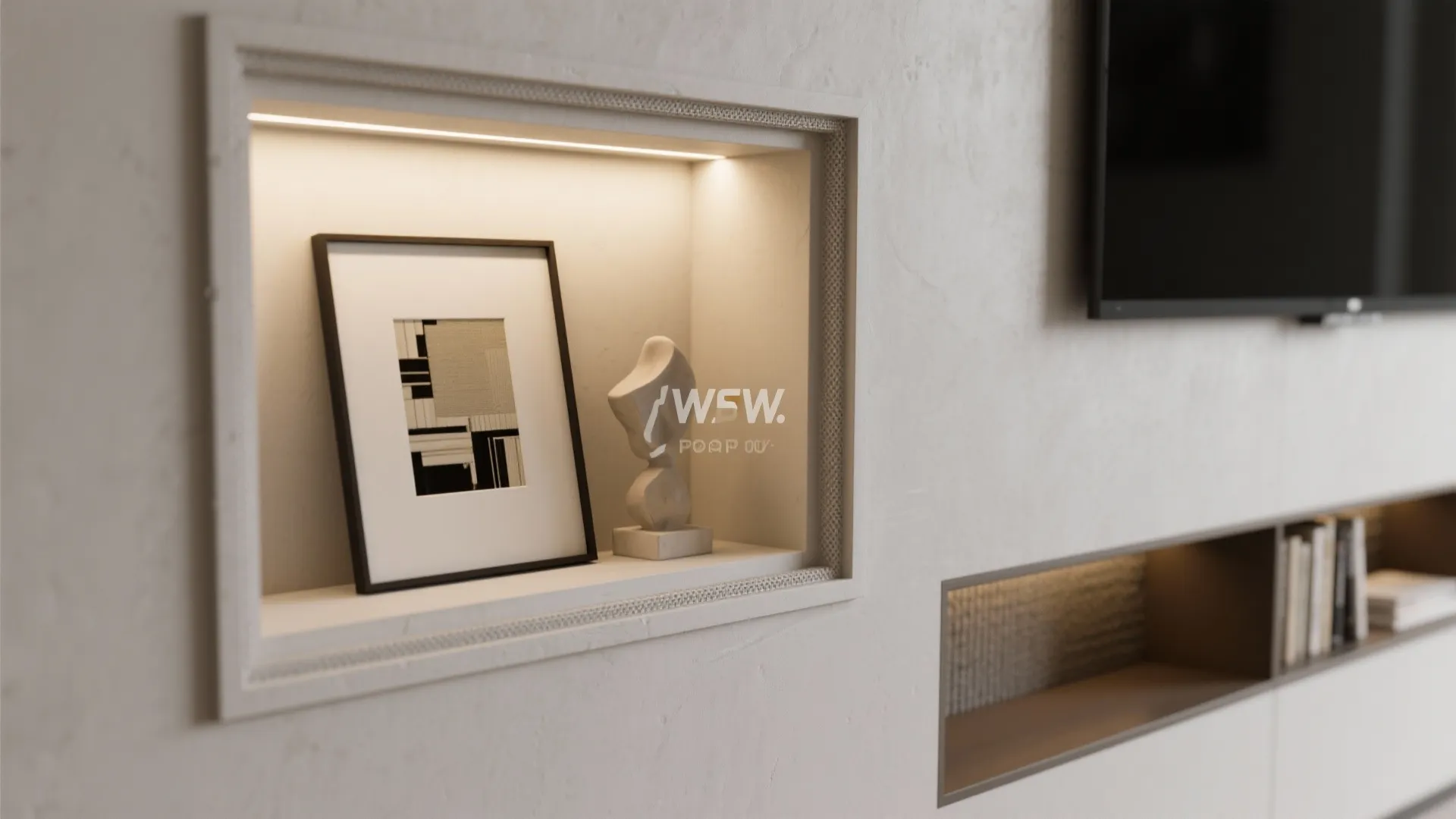 POP-Niche Accents for Art and Storage