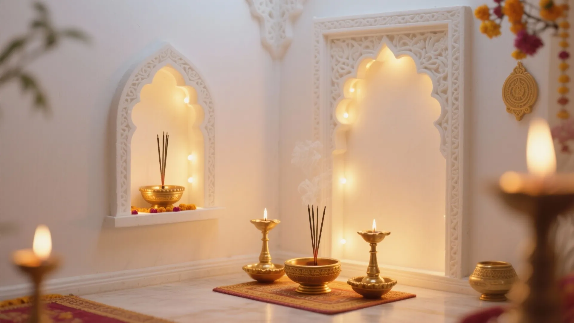 4. POP Niches with Integrated Lighting