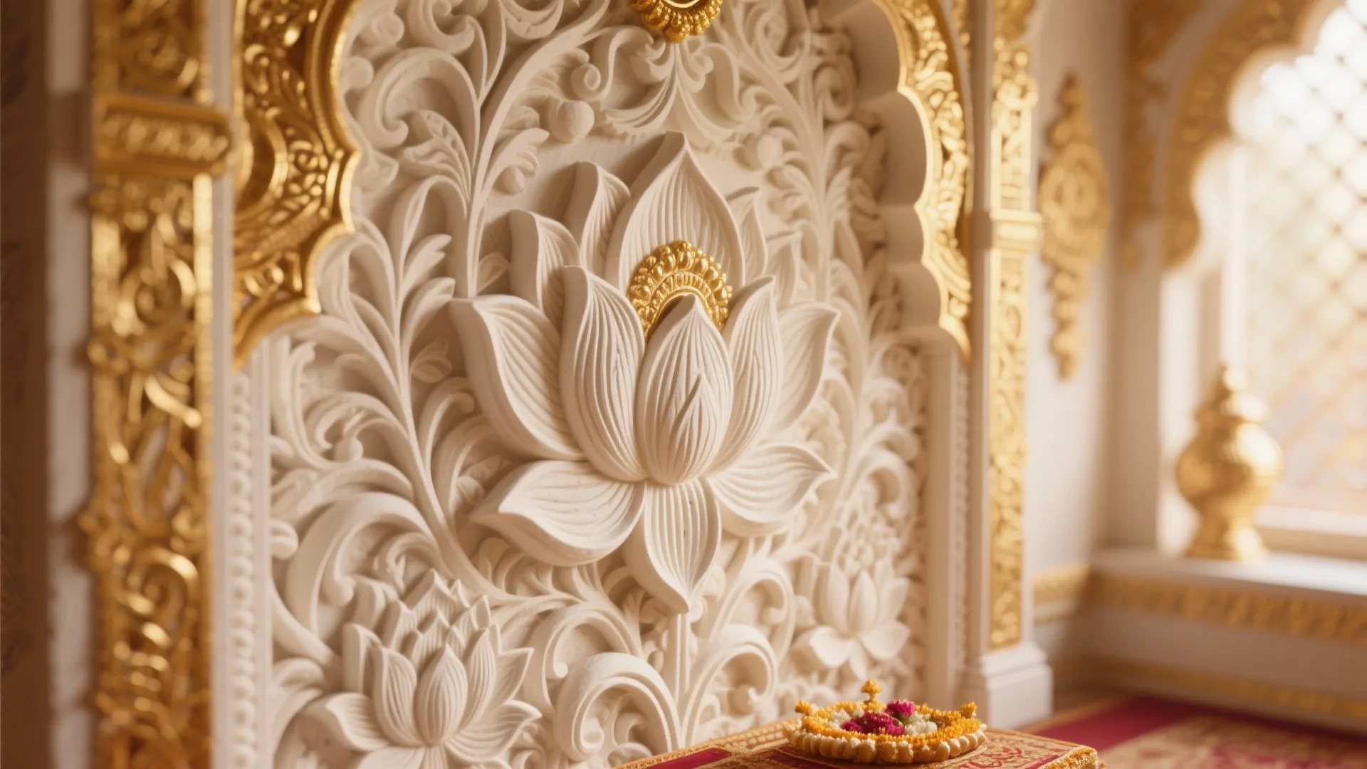 2. Intricate POP Back Panel with Motifs