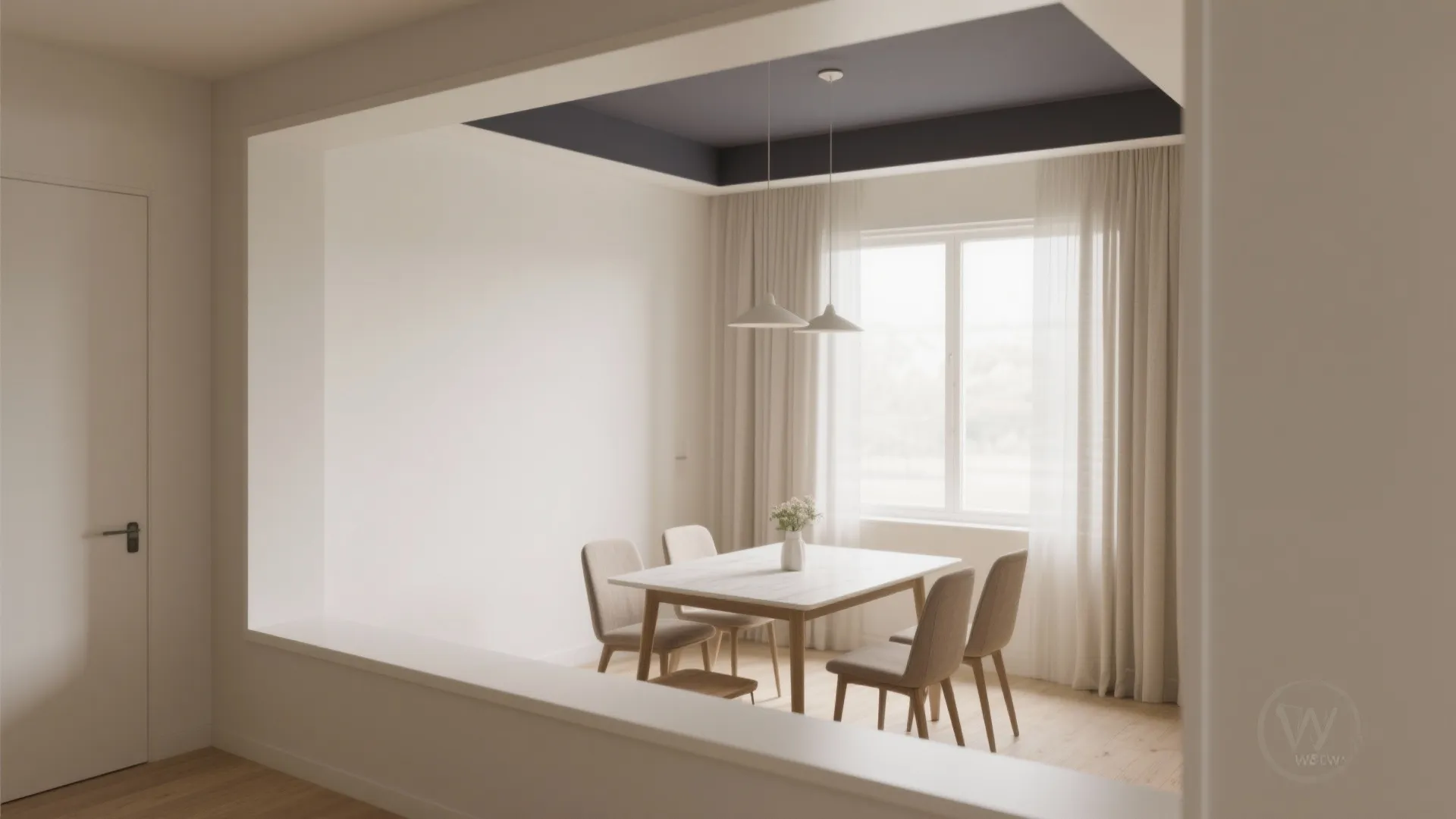 POP Perimeter Frame with Two-Tone Paint