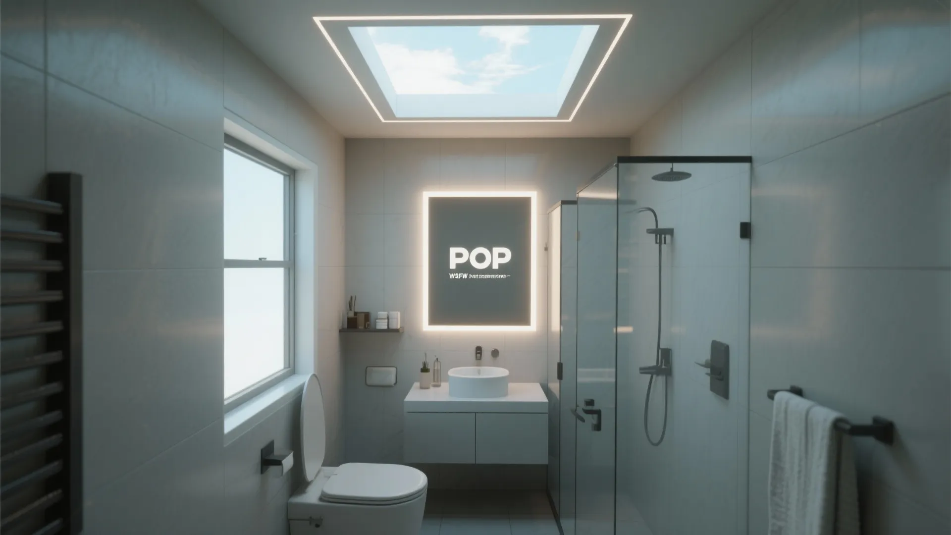 POP-Framed Skylight Effect